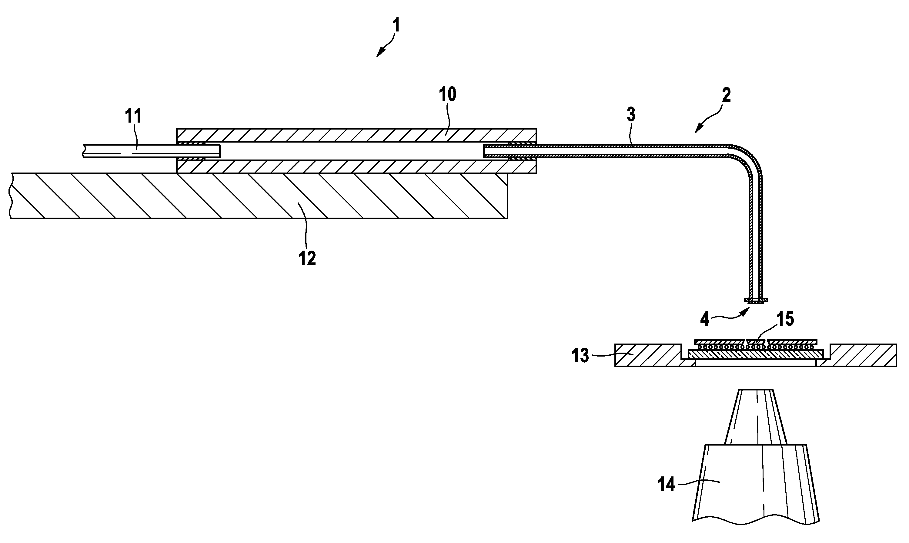 Method and device for transferring a microscopic, isolated sample