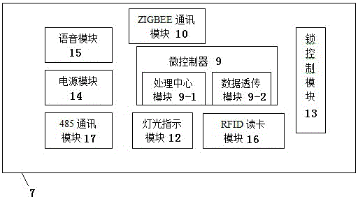 Bicycle renting and returning system based on mobile phone APP and Zigbee latching device