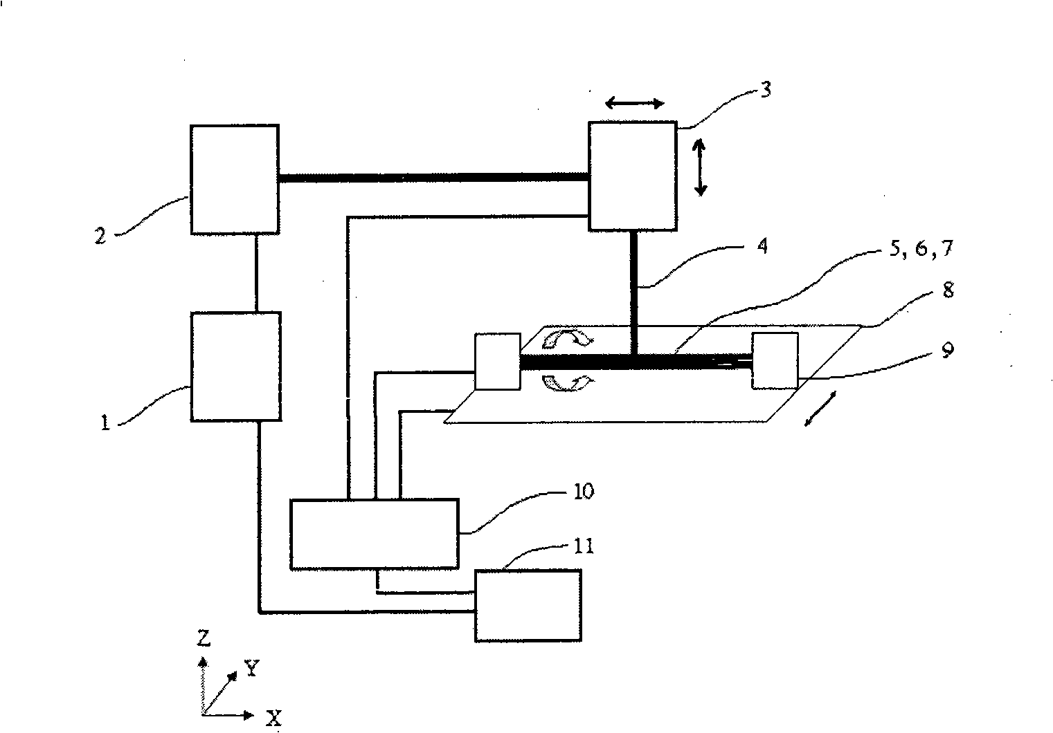 Pulse laser forming method and device of thin-wall corrugated tube