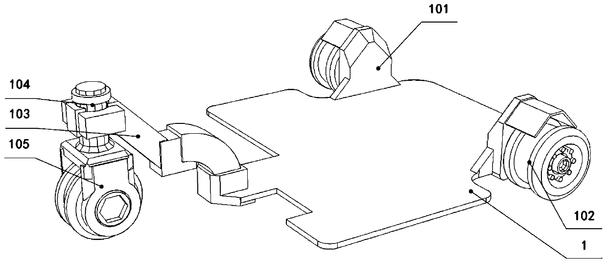 An auxiliary device for table tennis