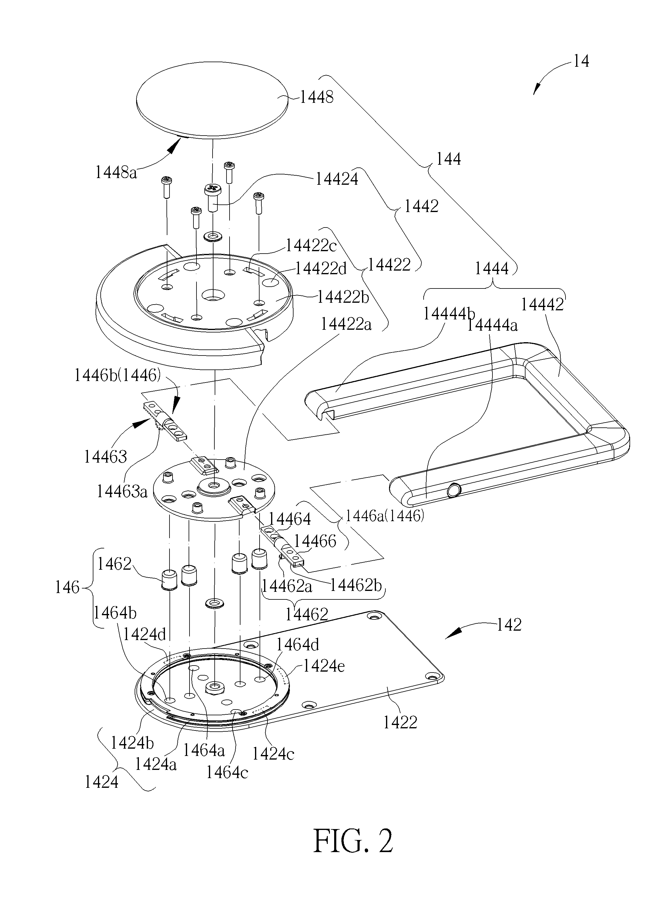 Display with a supporting mechanism