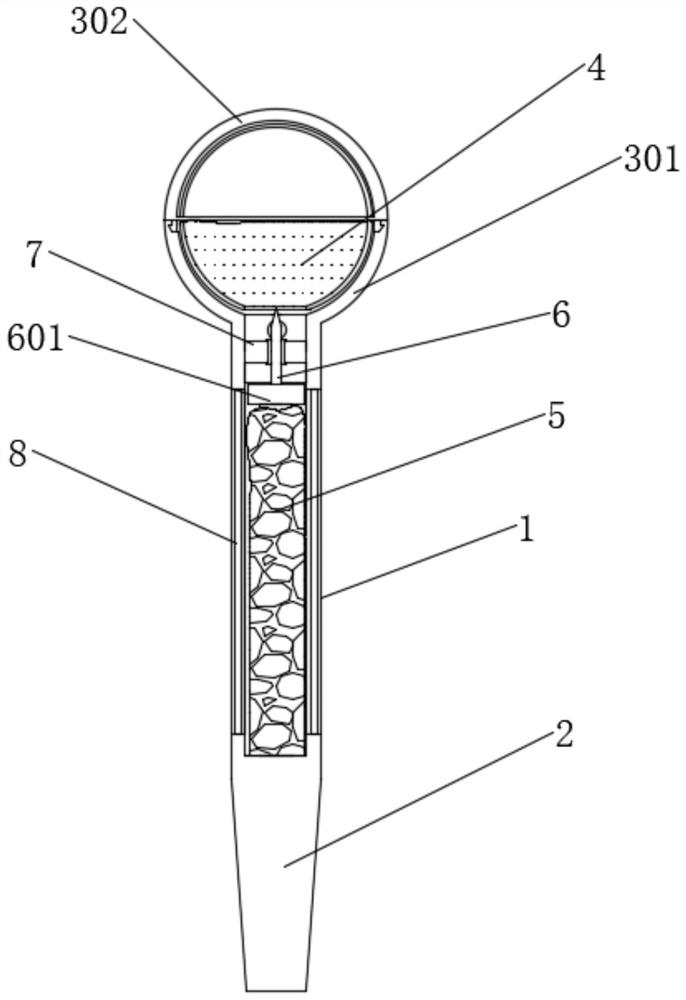 Interception and adsorption belt for recovery of riverway leaked petroleum