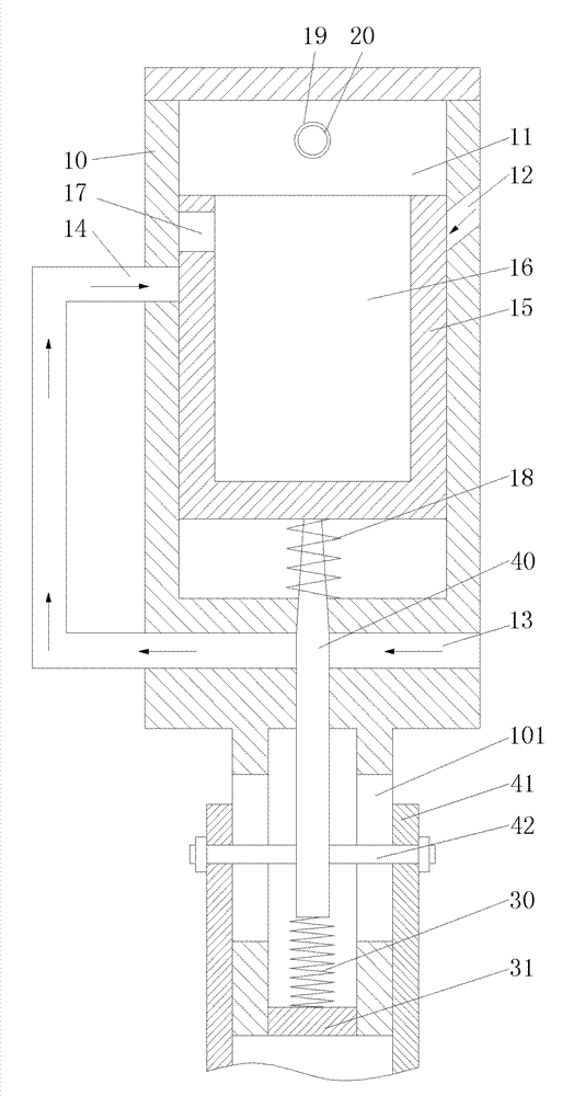 Fuel regulating valve of internal-combustion engine