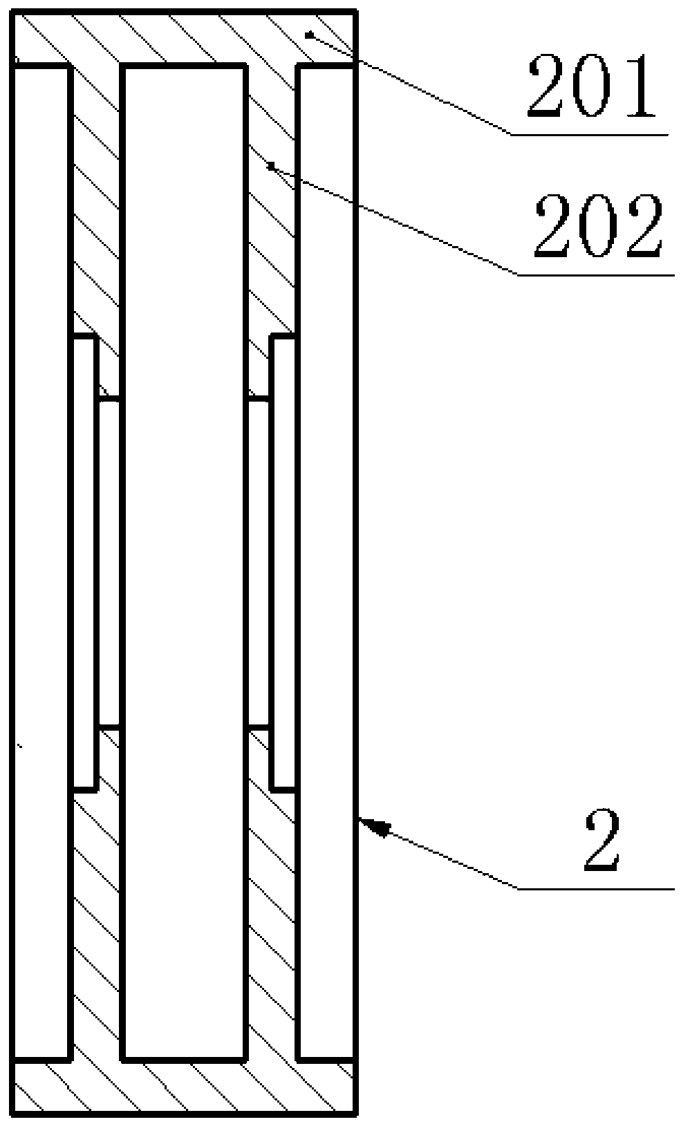 Wheel-type piezoelectric beam generator based on clamping limit
