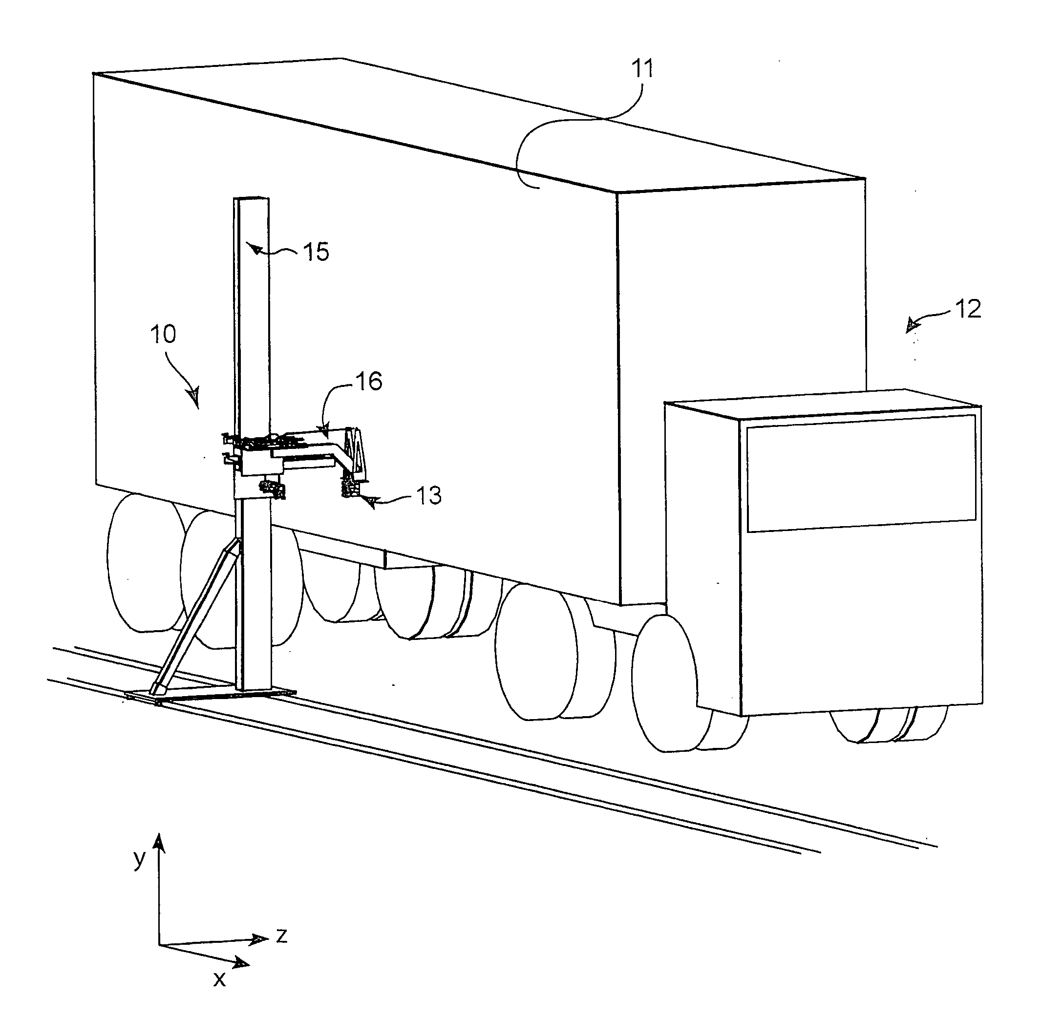 Robot for large-format, three dimensional digital printing on a fixed surface and printing method involving at least one such robot