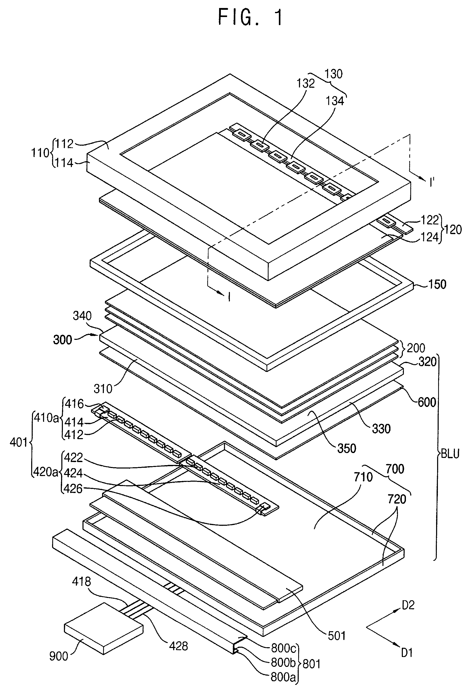 Backlight assembly including a light source cover including a sidewall cover portion which contacts with an exterior surface of a sidewall of a receiving container and a light source cover portion which covers a light source and a portion of the exiting surface of a light guide plate, display device having the same and method of assembling the display device