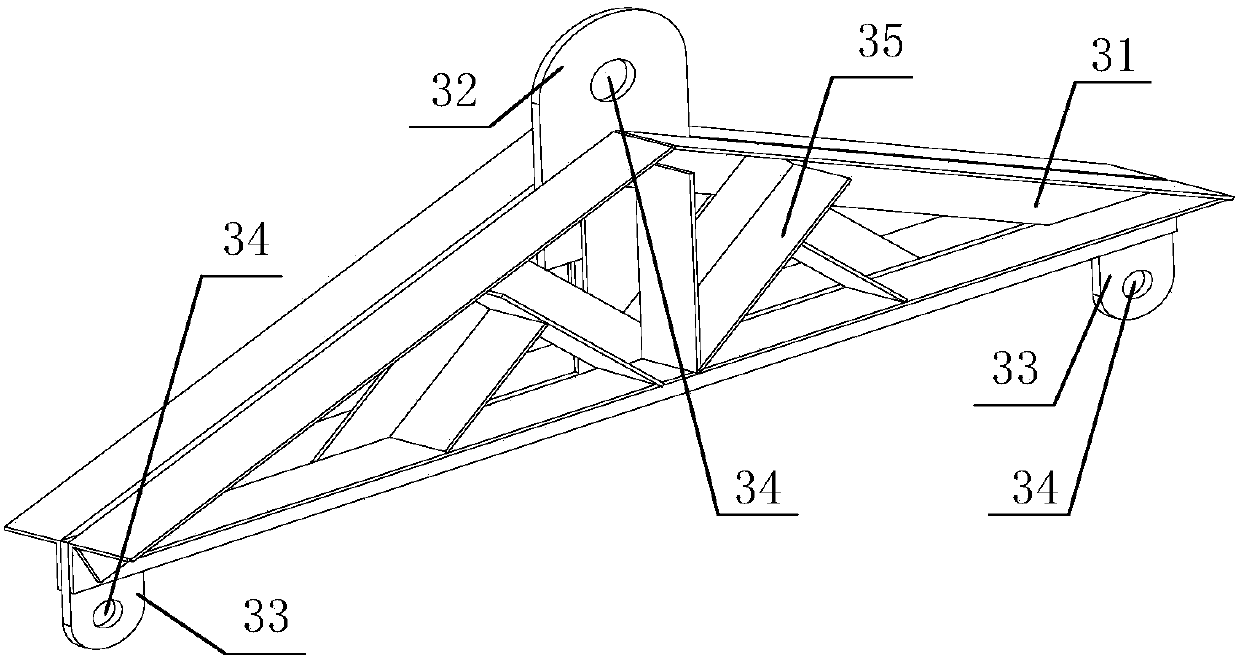 Dual-pulley rack and dual-pulley hanging system formed by same