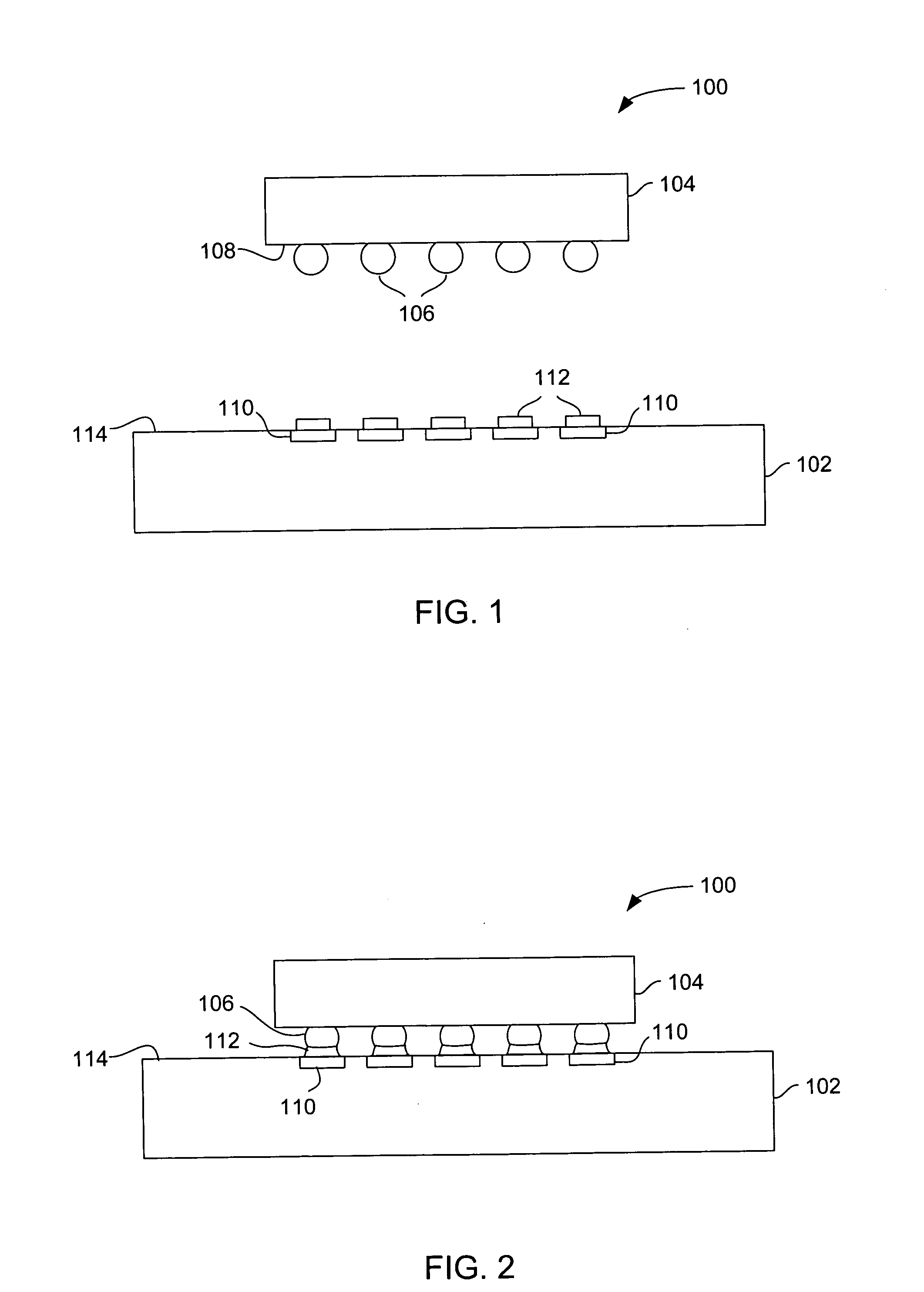 Low temperature PB-free processing for semiconductor devices