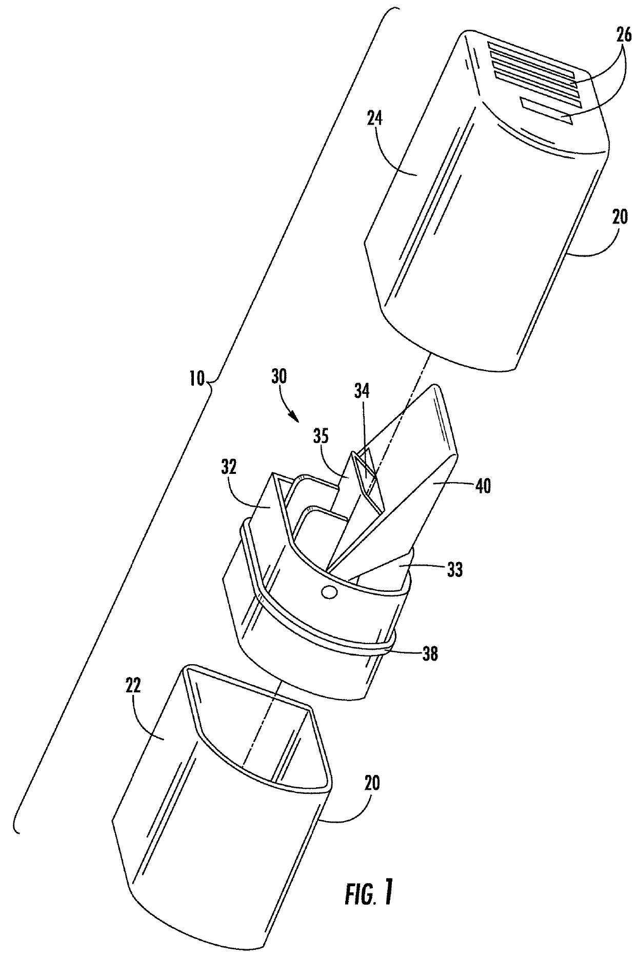 Positive expiratory pressure device having an oscillating valve