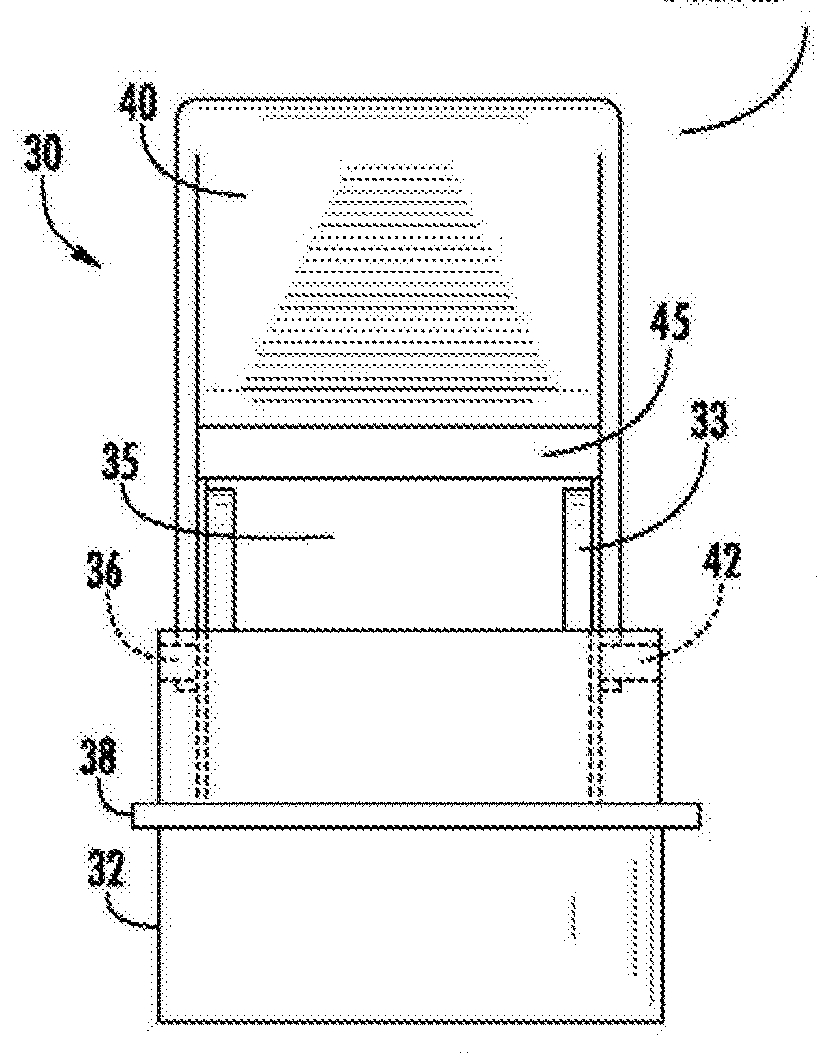 Positive expiratory pressure device having an oscillating valve