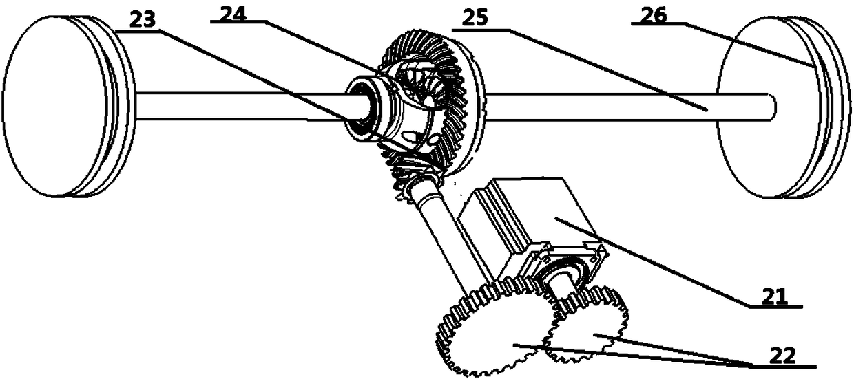 Green and three-dimensional suspended disassembling device for waste and scrap automobiles