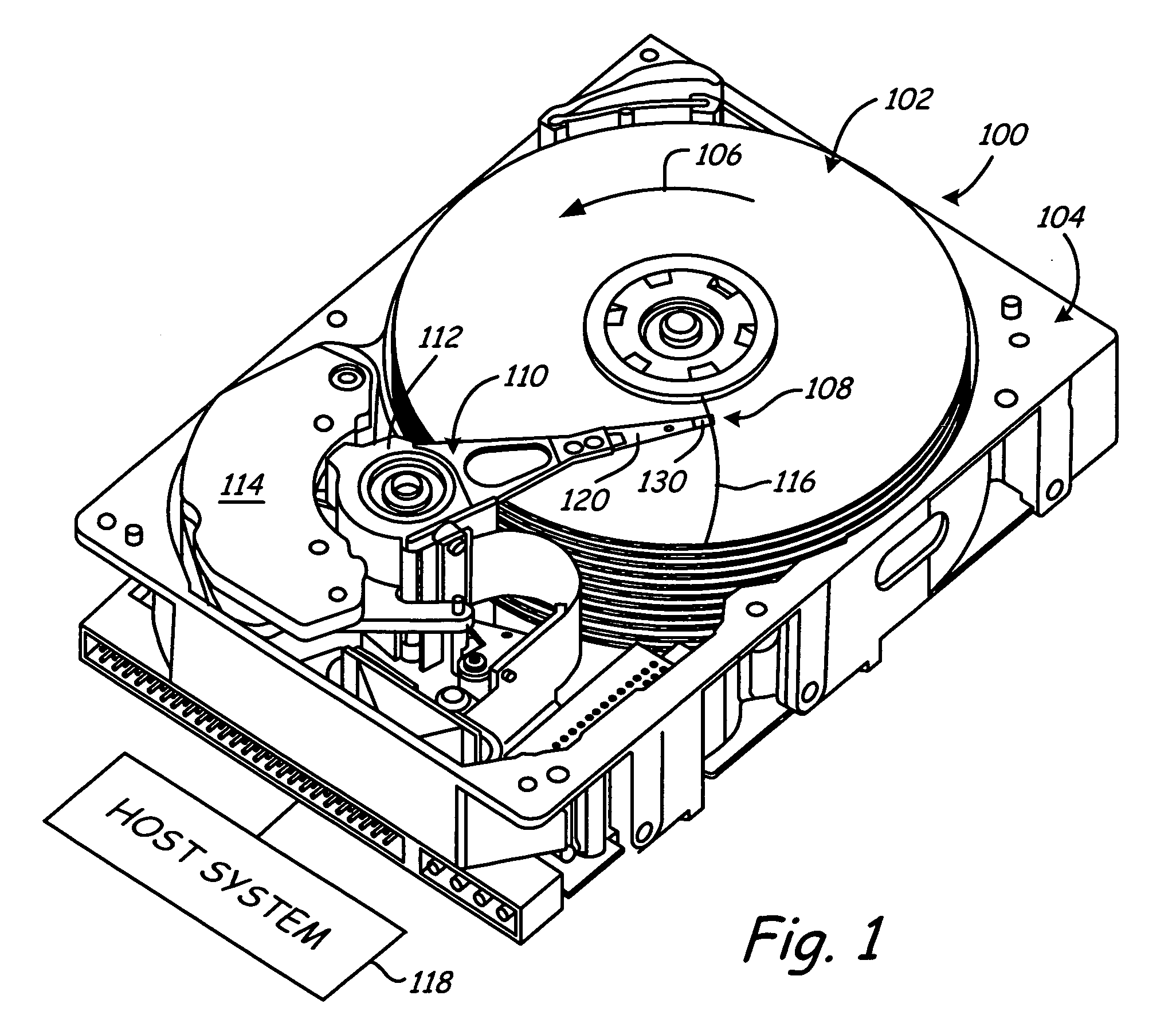 Air bearing slider having a bearing profile contoured for pressurization proximate to nodal regions of a slider-disc interface