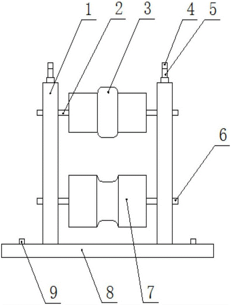 Side wheel for metal composite belt longitudinal wrapping process