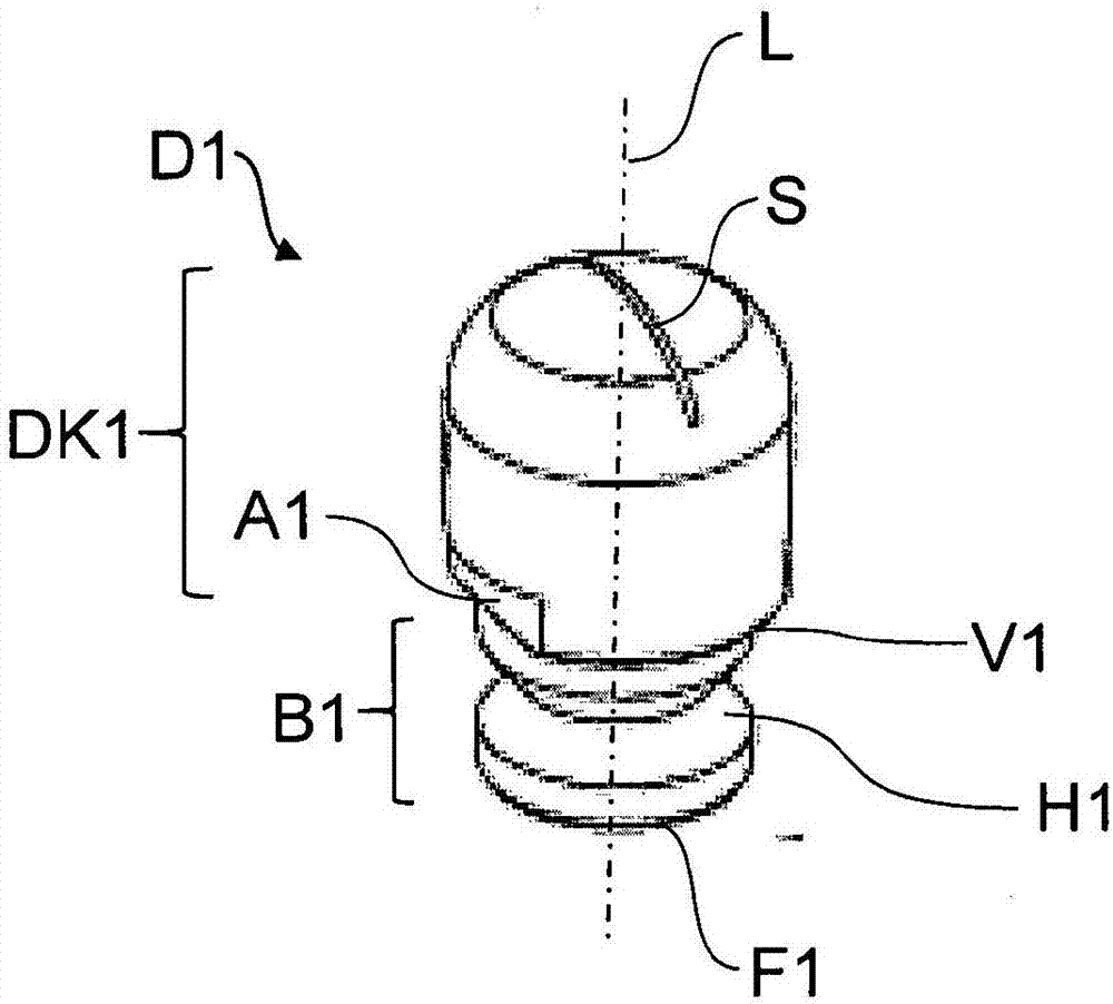 Quick-change nozzle, associated nozzle quick-change system and associated application system