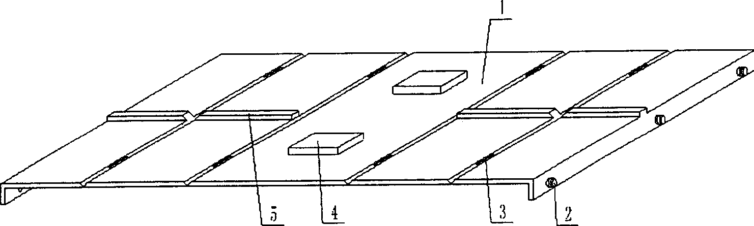 Die in use for molding component of concrete filled double thin wall