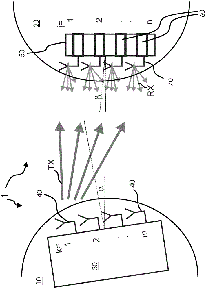 Method and apparatus for determining the angle of a movable member