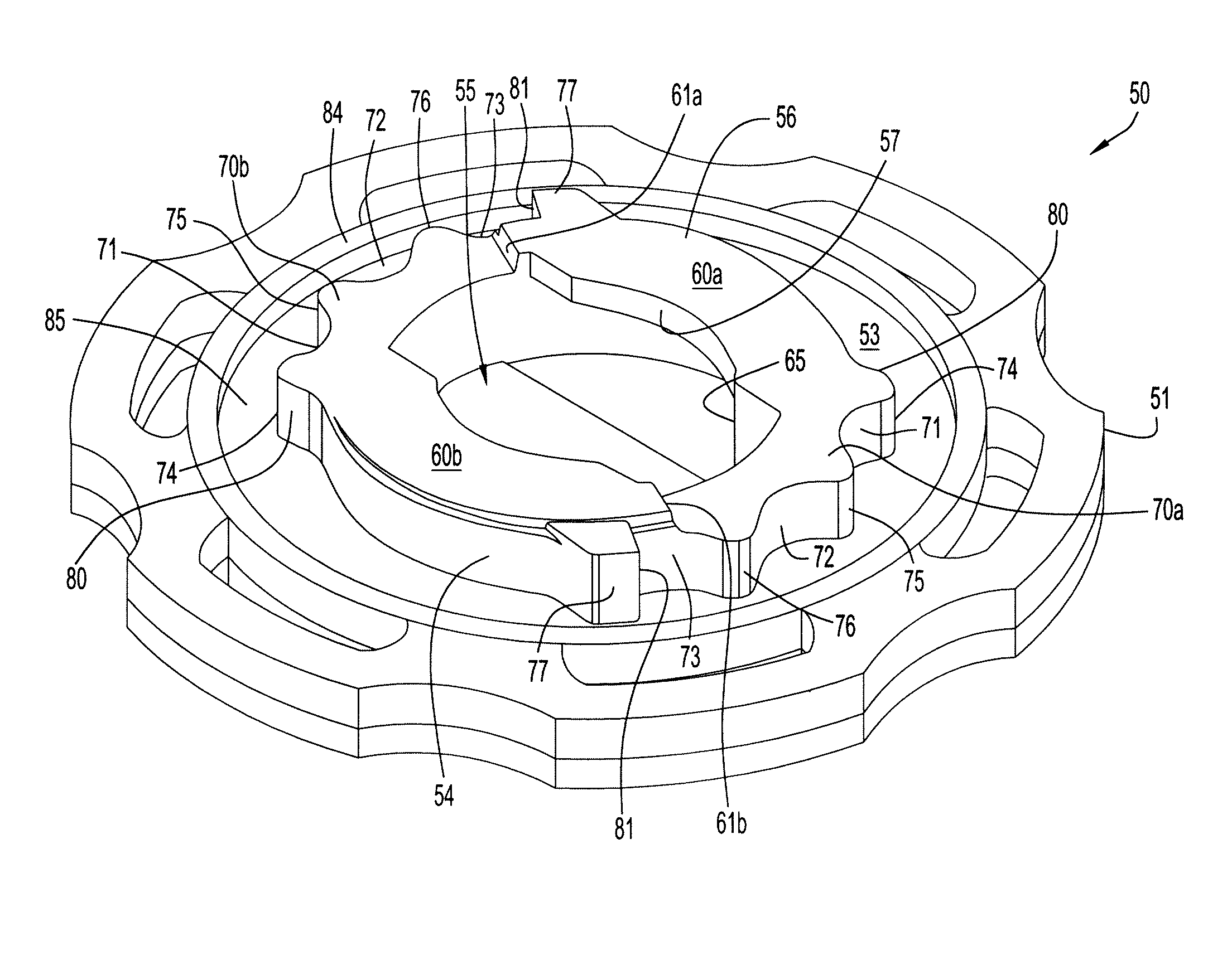 Method and apparatus for interconnecting traction cleats and receptacles