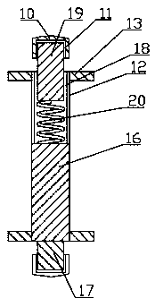 Anti-dust device for outdoor unit of air energy water heater