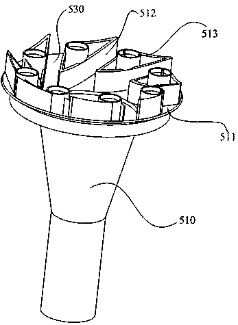 Cyclone separation device