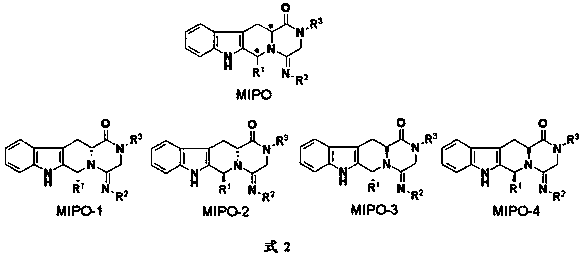 Non-enantioselective Synthesis of 1-aryl-1h-pyridino[3,4-b]indole derivatives