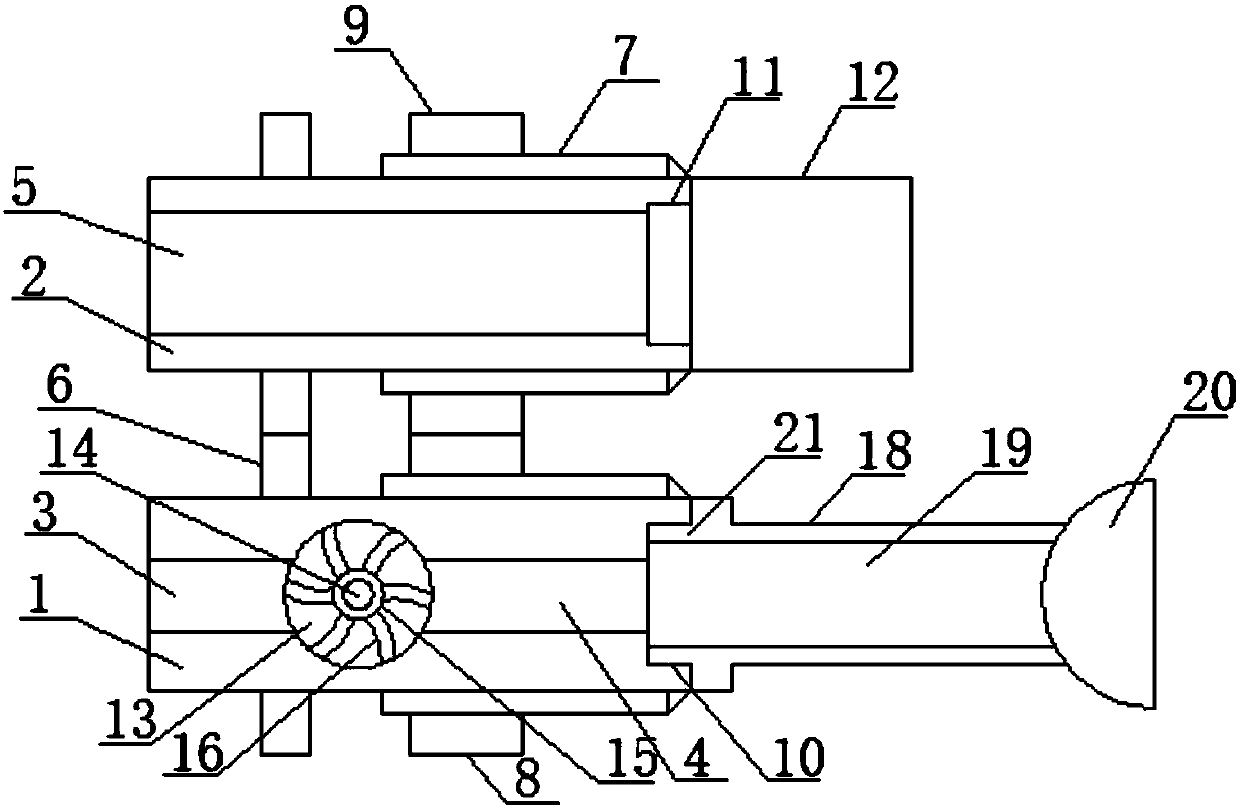 Draft and drainage device applicable to vessel