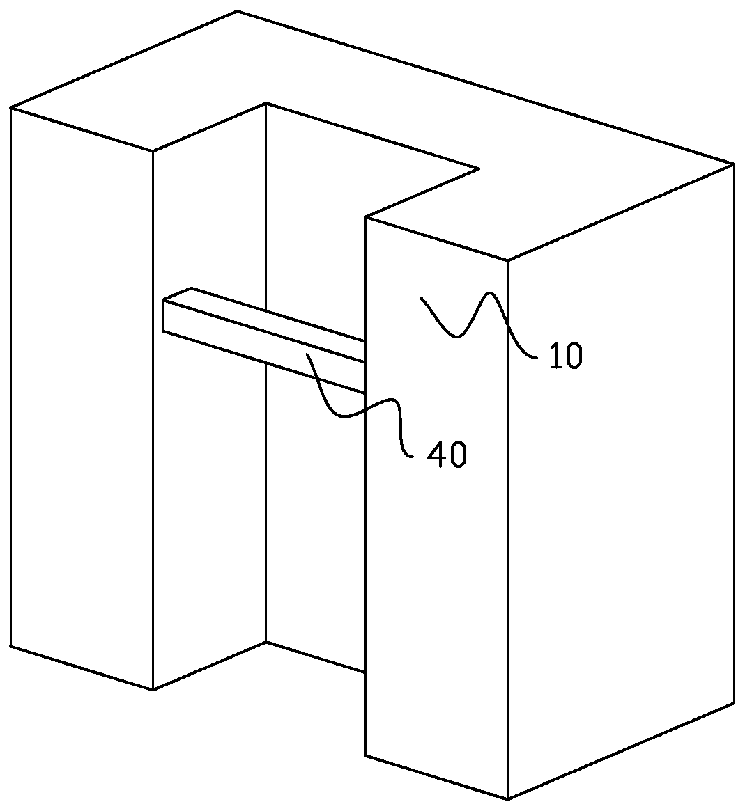 Construction method for connecting beams of super high-rise building