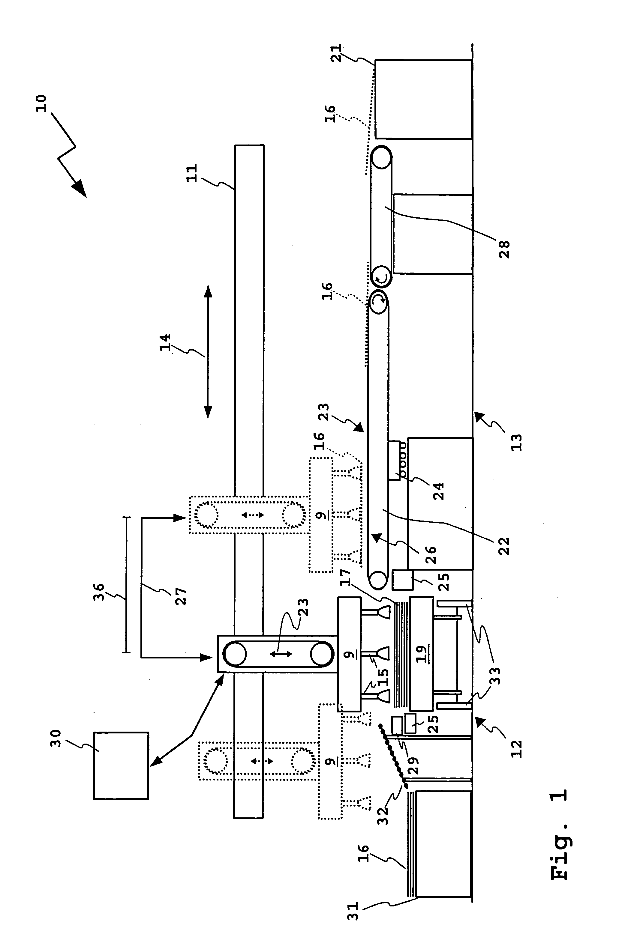Singling device and a singling method