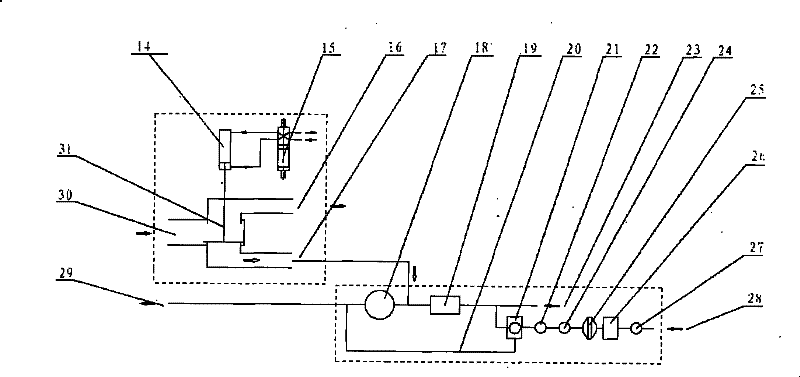 Method and device for destroying low-concentration gas methane in coal mines