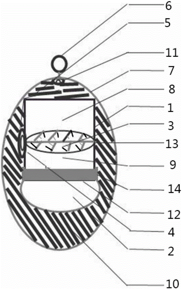 Portable overwater lifesaving ball