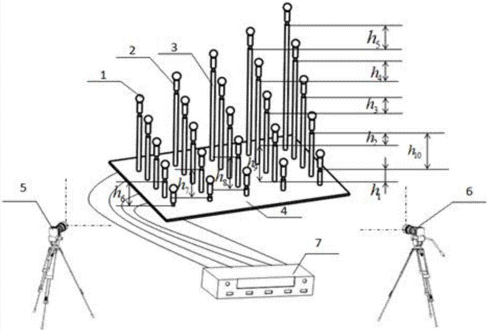 Rapid extraction method based on self-luminous ball camera calibration target