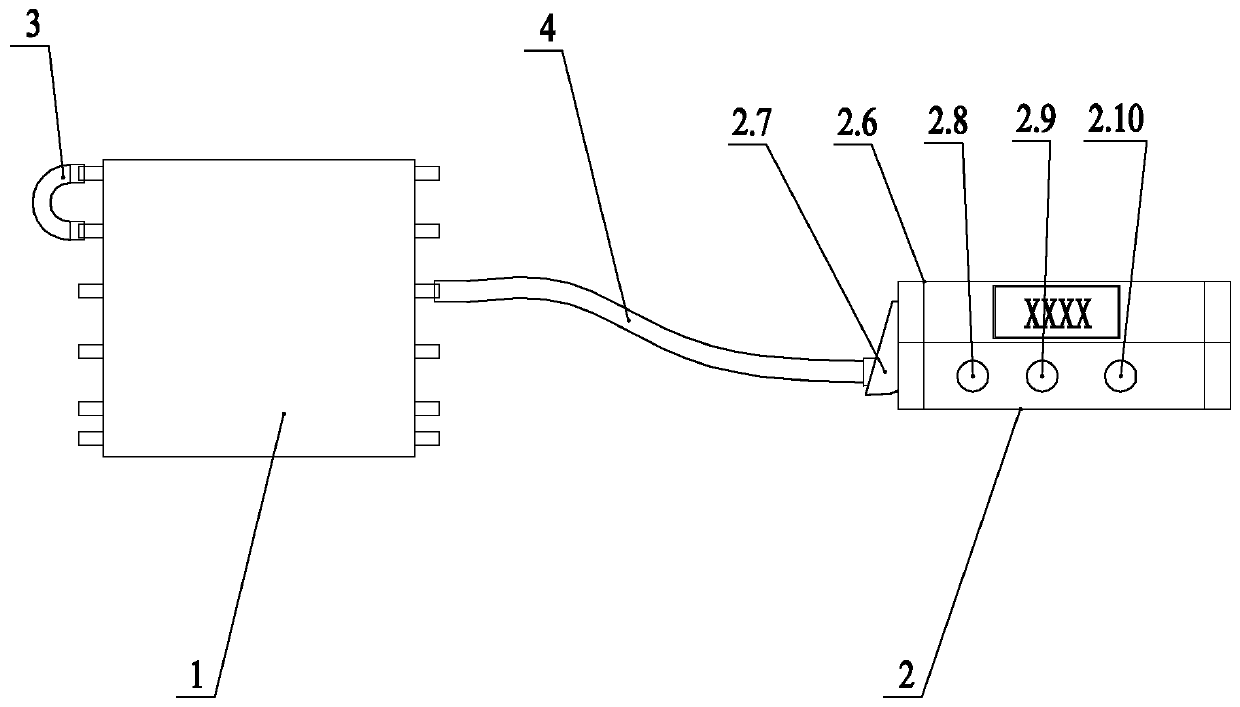 Intelligent control type hematoma pressurizing hemostat