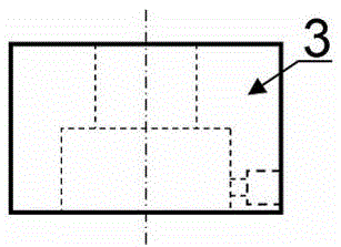 Axial parallel clutch driving device based on radial-moving clutch pin