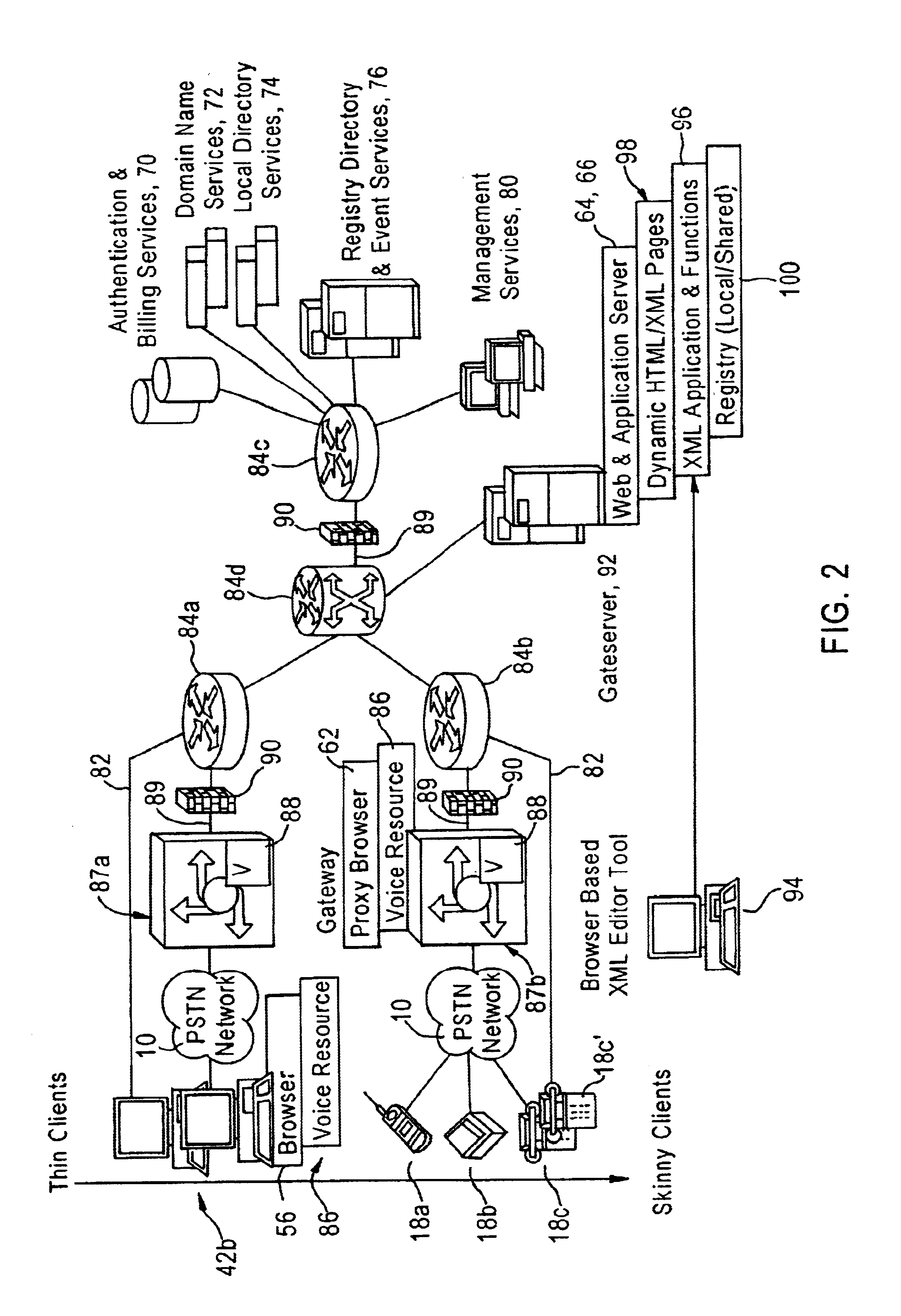 Apparatus and method for providing server state and attribute management for multiple-threaded voice enabled web applications