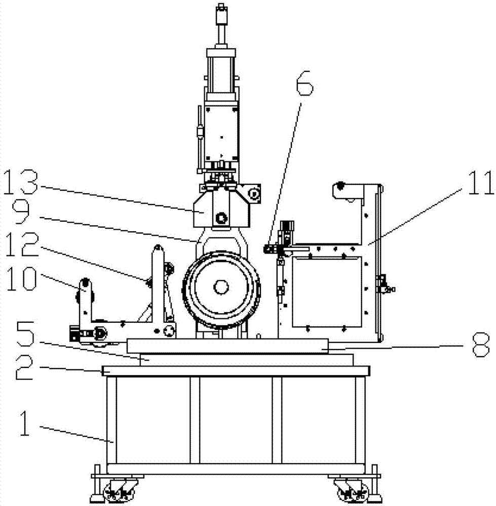 Taper thermal transfer printing machine