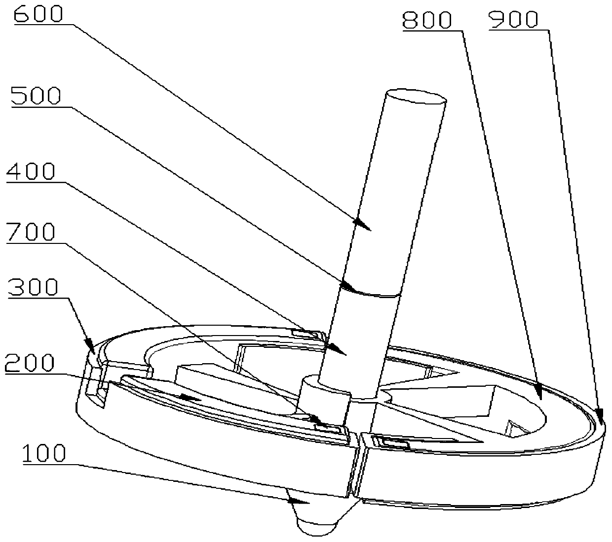 Decompression type heat dissipation bracket for both a mobile phone and a notebook computer