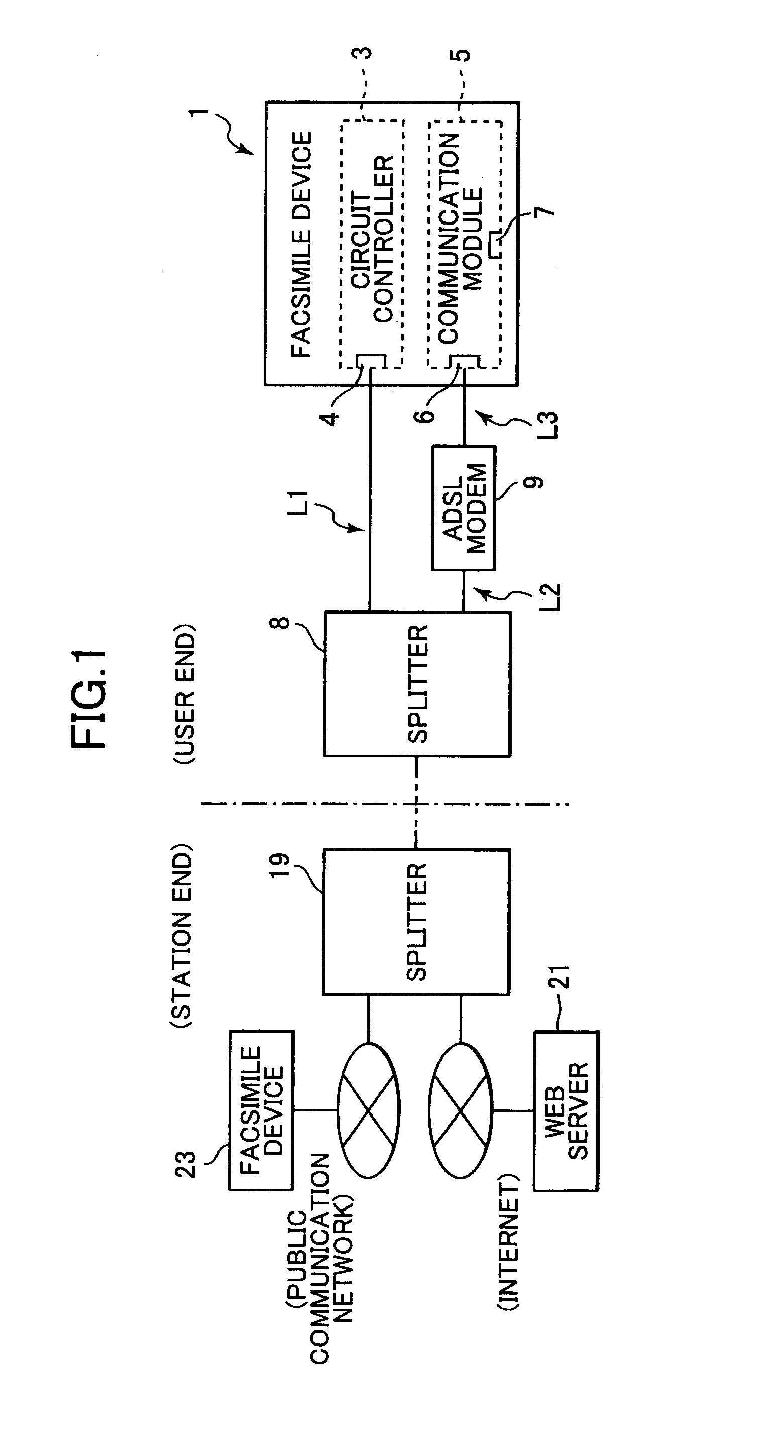Image forming device that automatically updates shortcut key database when network data is received
