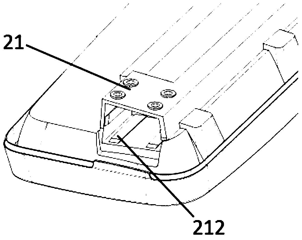 Load-supporting mirror shell structure of automobile mirror