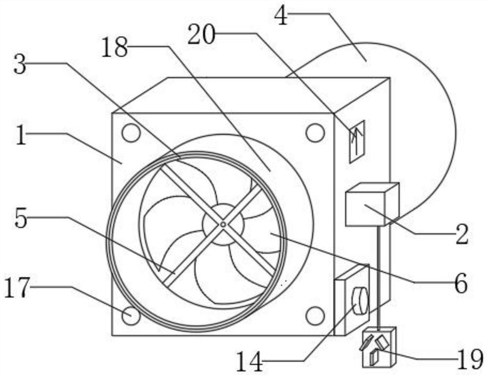 Check valve for smoke exhaust of kitchen of high-rise residence