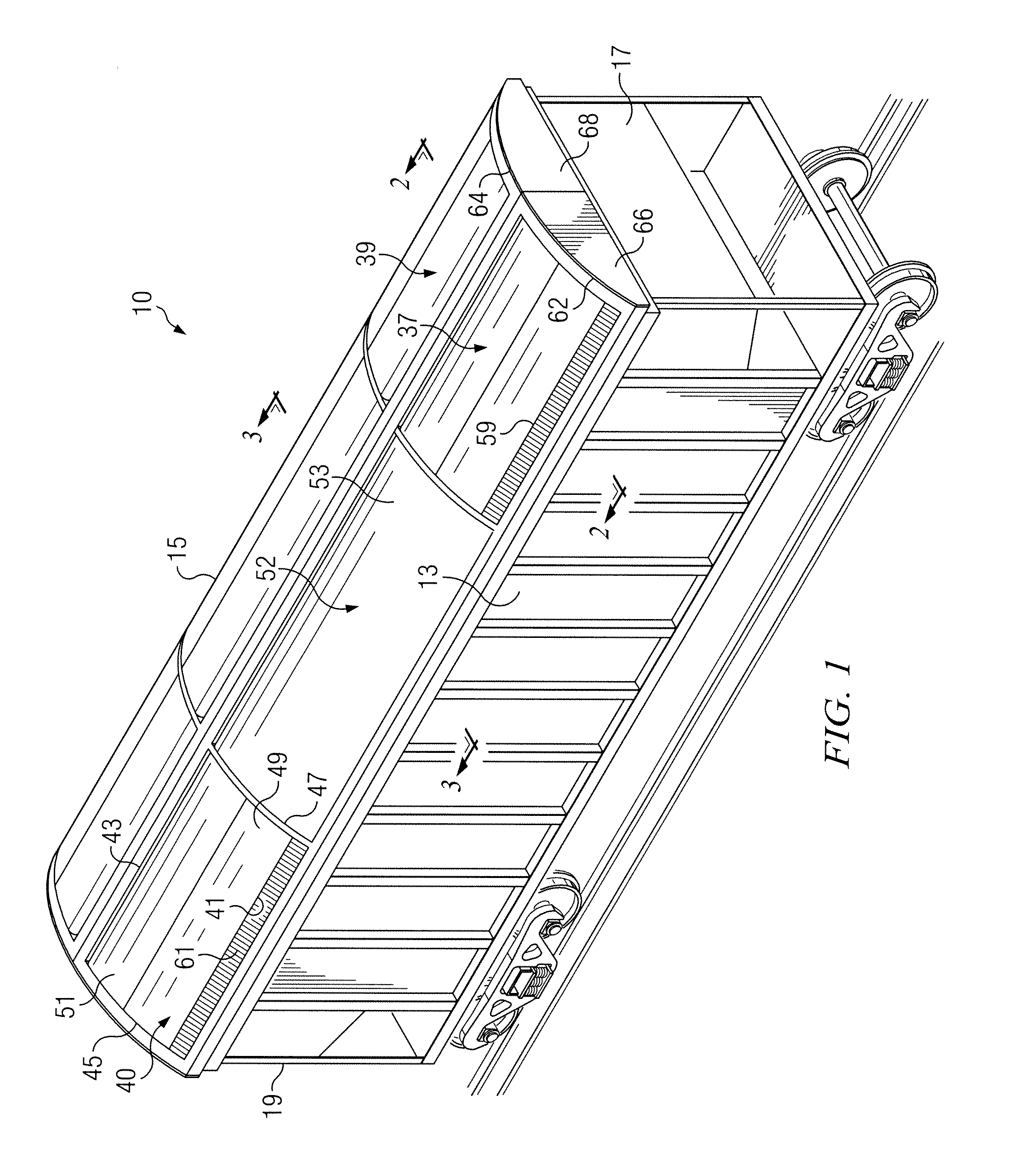Cover System for Open Top Rail Cars