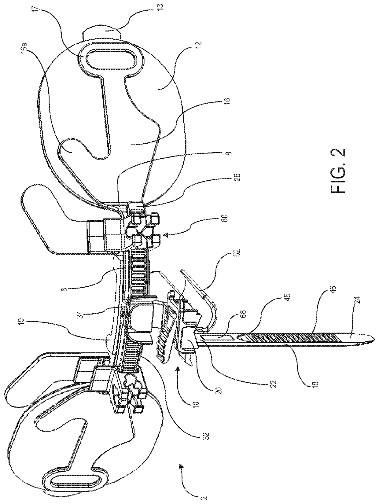 Endotracheal tube holder device