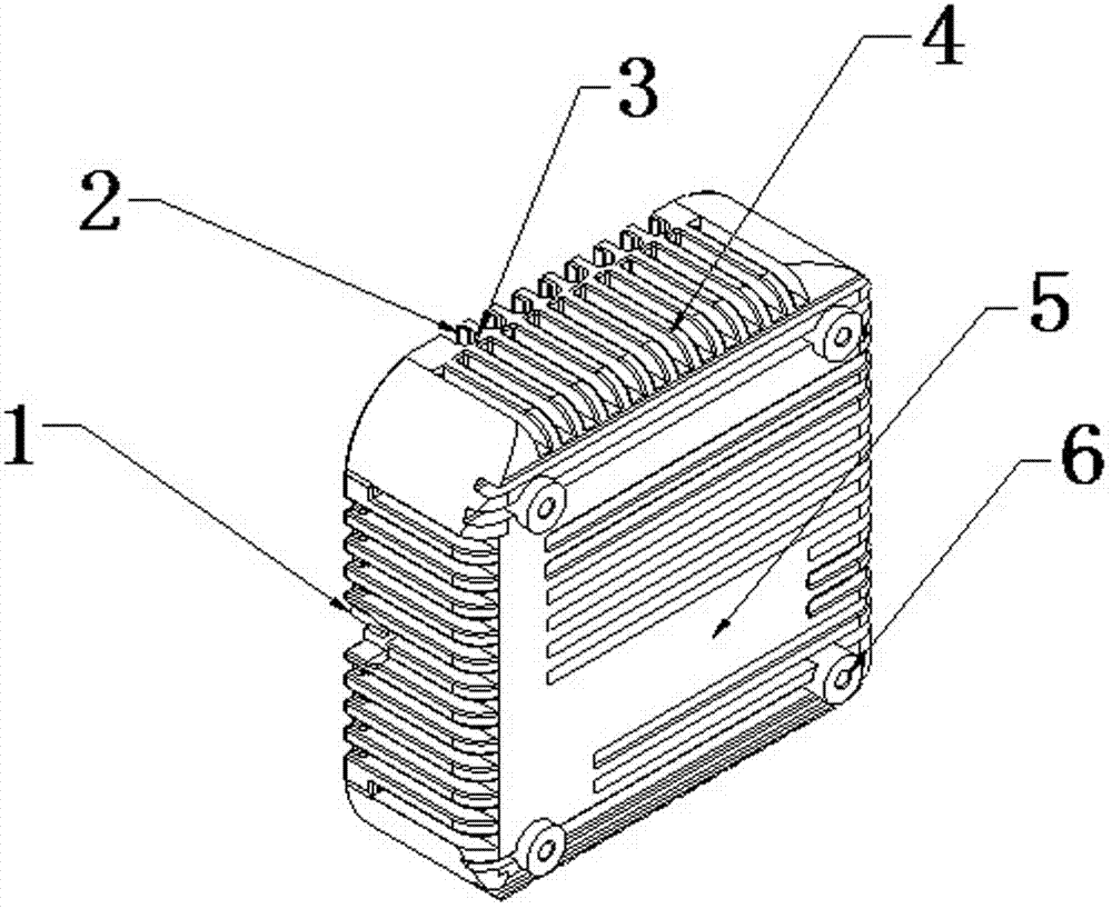 Protective shell of electric car range extender and using method of protective shell