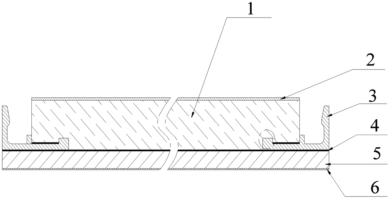 Combined type wall panel structure of dry construction