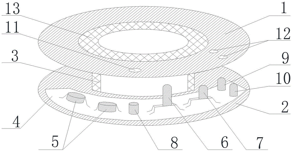 A bolt fastening force state indicating washer