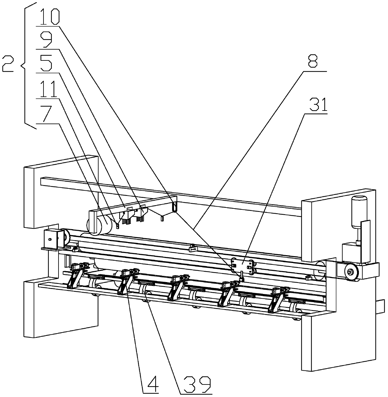 Warp knitting machine