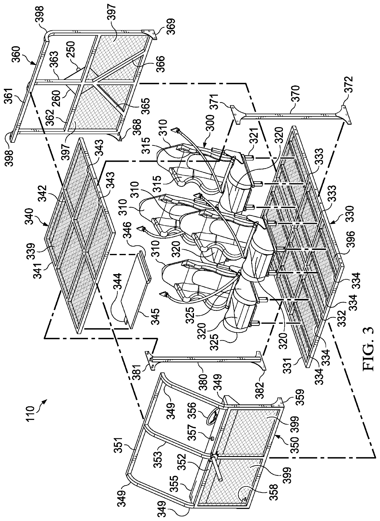 Vehicle rollover simulator stabilizer and method of use