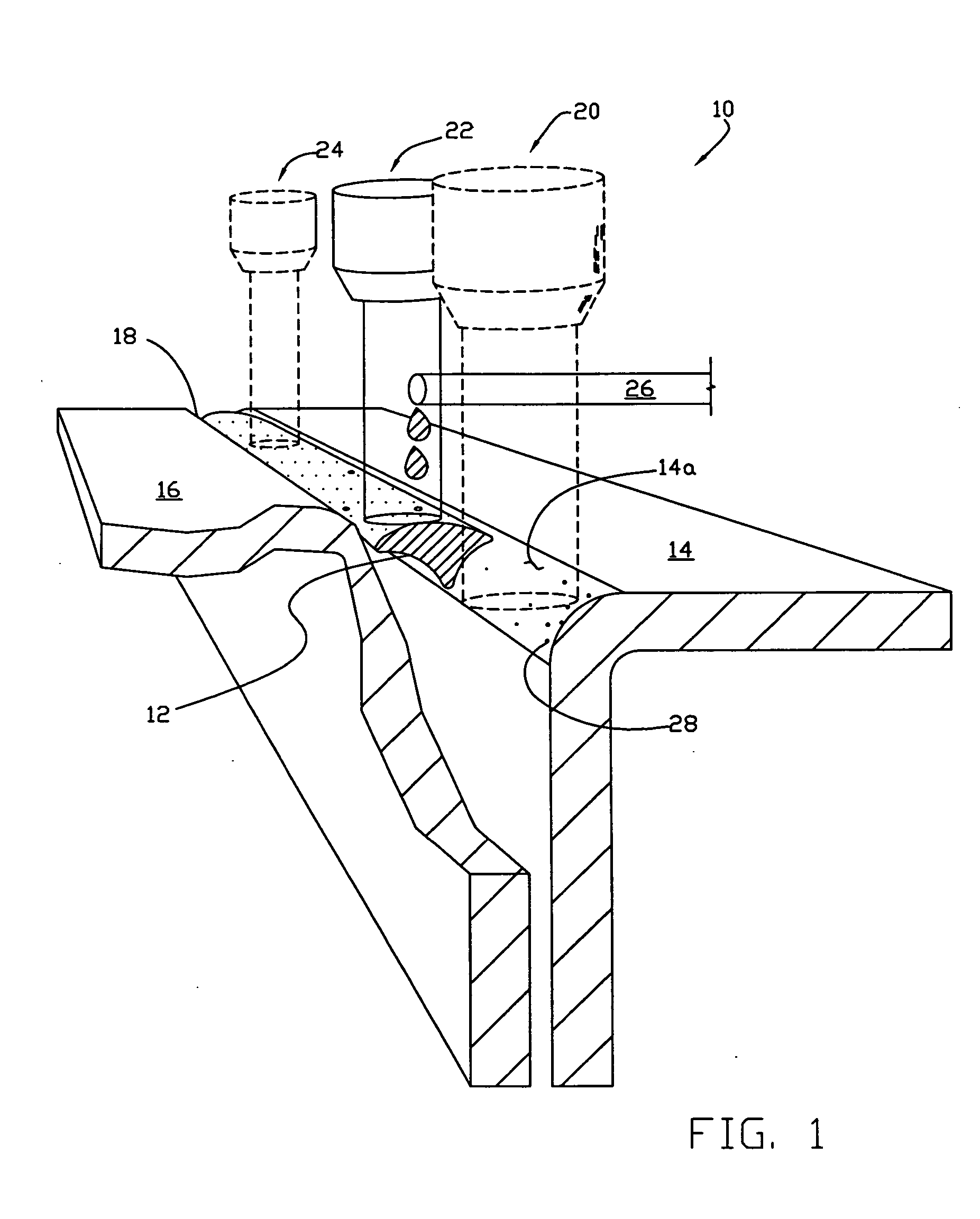 Multi-heat source laser brazing system and method