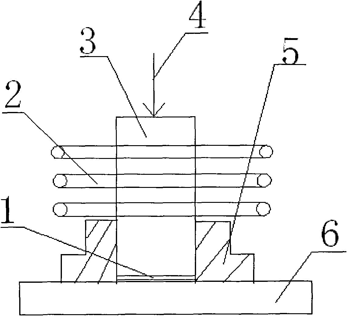 Method of pre-copper-plated induction welding-brazing of aluminum-steel stud bolt