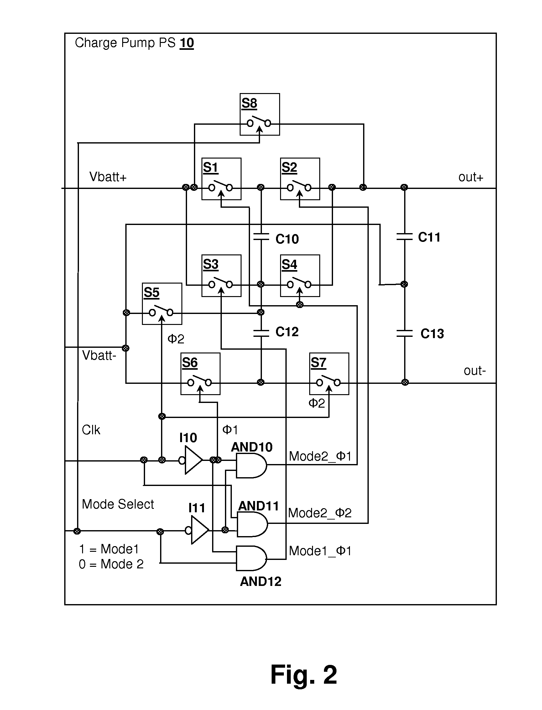 Method and apparatus for controlling a selectable voltage audio power output stage