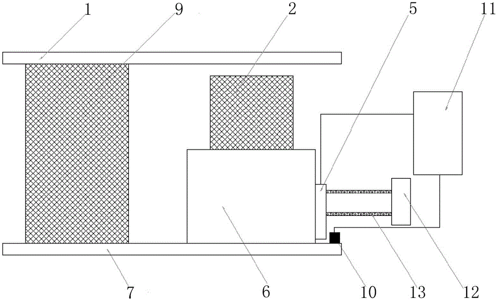 Shock absorbing device, suspension and suspension stiffness control method