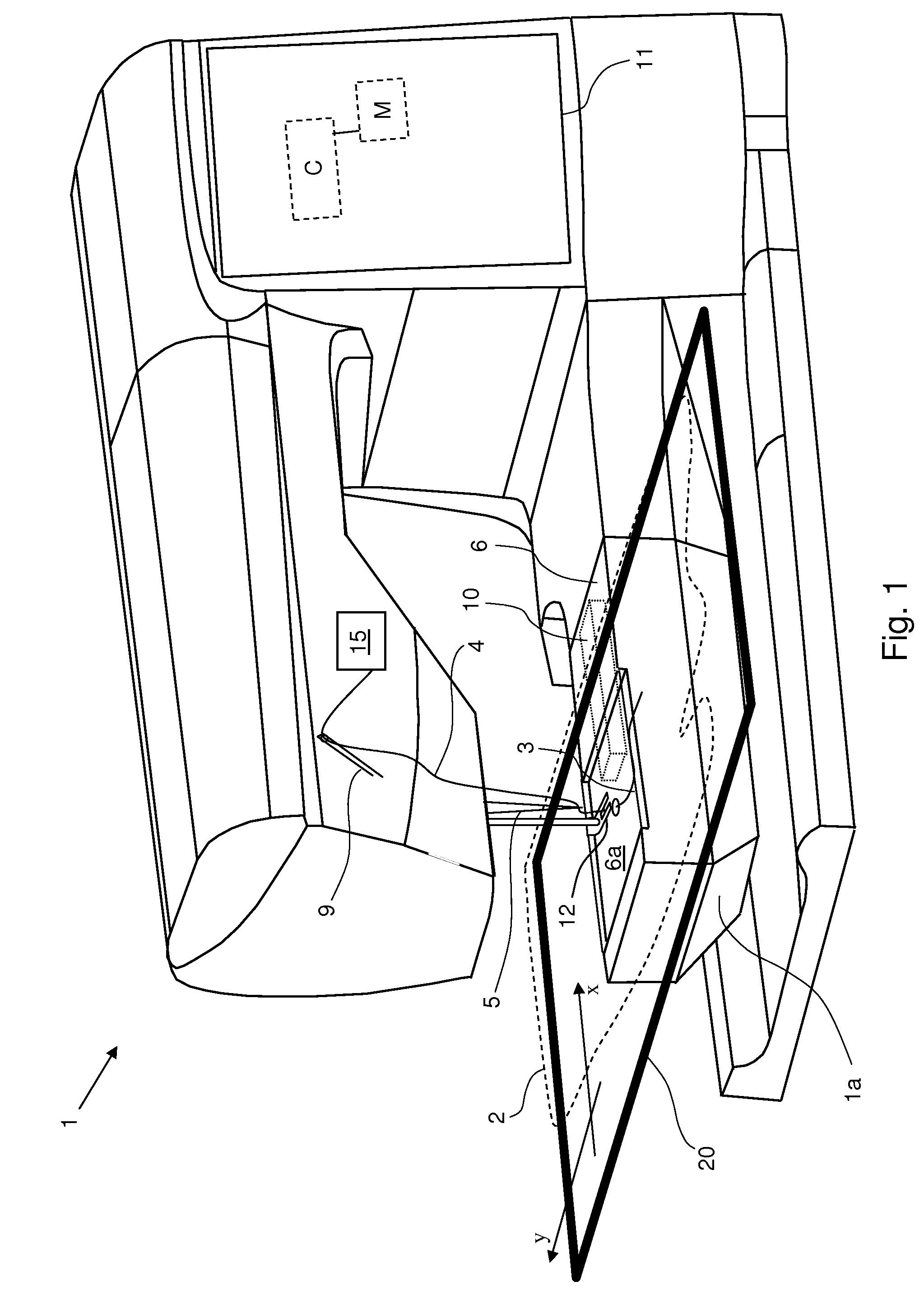 Thread cut with variable thread consumption in a sewing machine